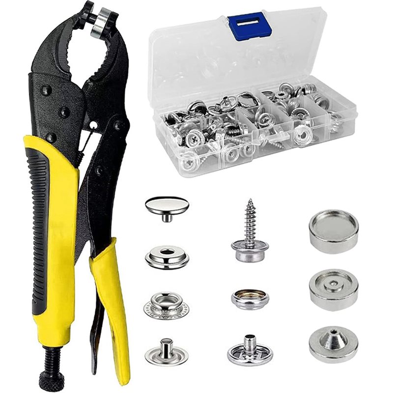 Snap Plier Setter - 【Big Deal】Heavy Duty Snap Fastener Tool