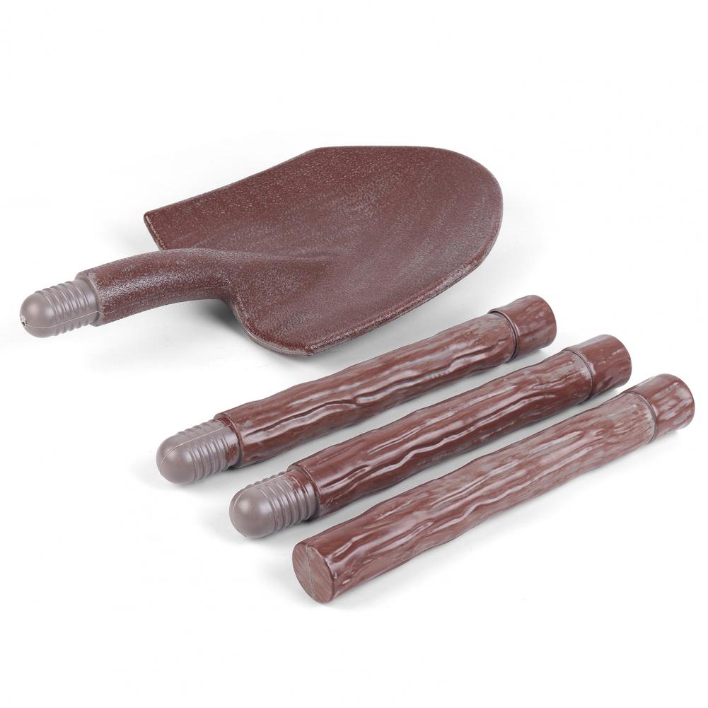 Detachable Cosplay Prop - Detachable Length Shovel Halloween Plastic Shovel