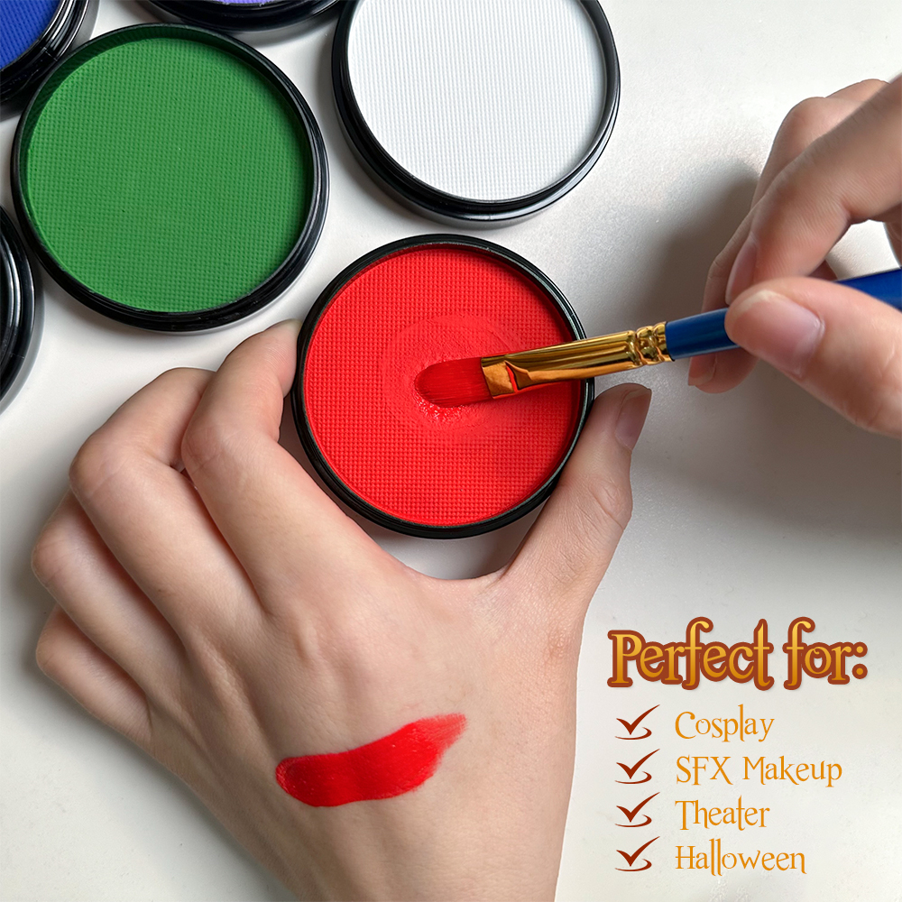 6 Colors Water Activated Face  – Cosplay Prop Paint recenzja i cena
