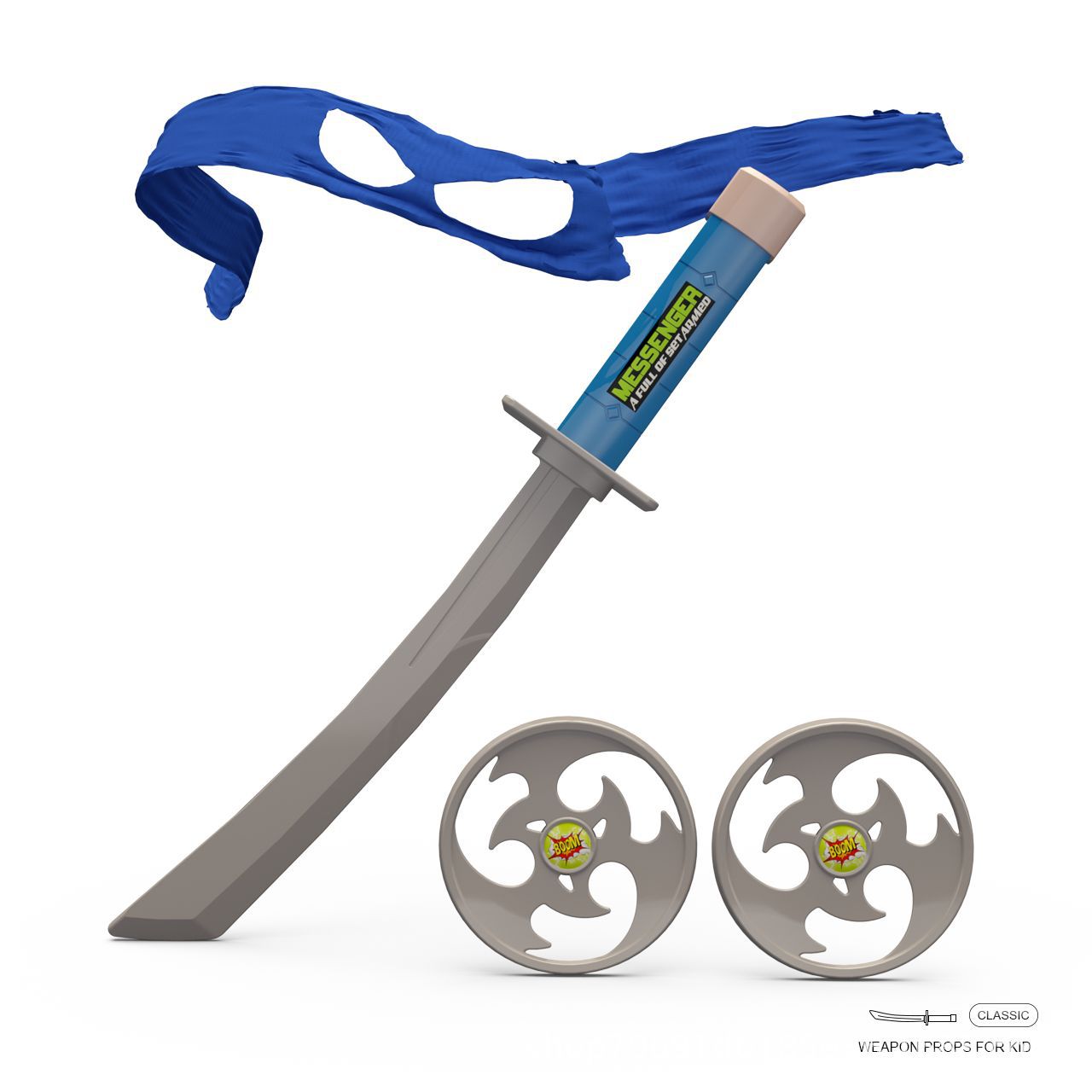 Teenage Ninja Turtles Eye Mask – Cosplay Prop Knife recenzja i cena