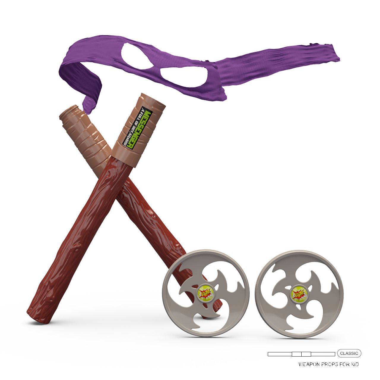 Teenage Ninja Turtles Eye Mask – Cosplay Prop Knife recenzja i cena