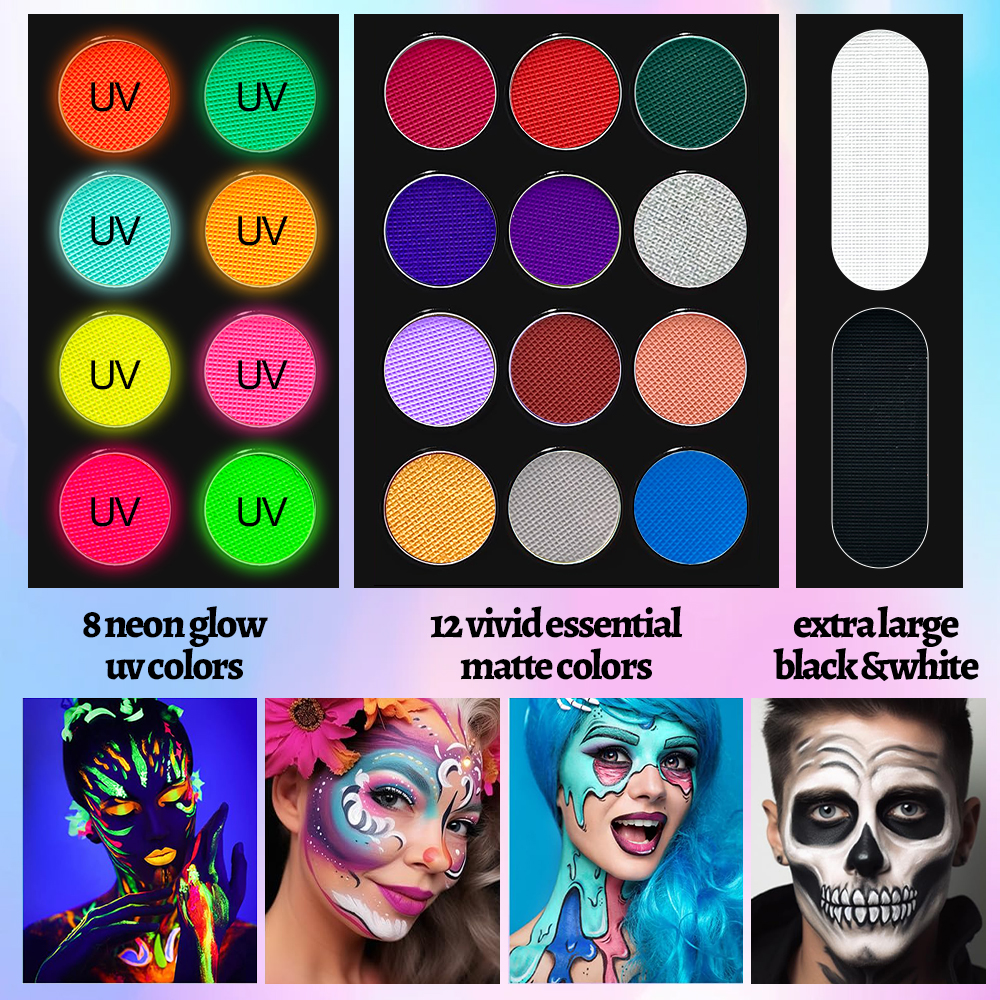 22 Color Face Body Painting Ki – Cosplay Prop Paint recenzja i cena