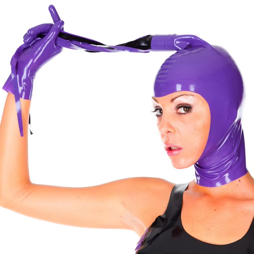 Black Latex Hood with Latex Po – Cosplay Prop Paint recenzja i cena