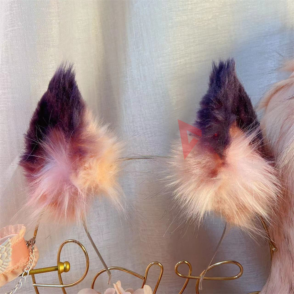 New Handmade Work Pink Fox Ear – Cosplay Prop Works recenzja i cena