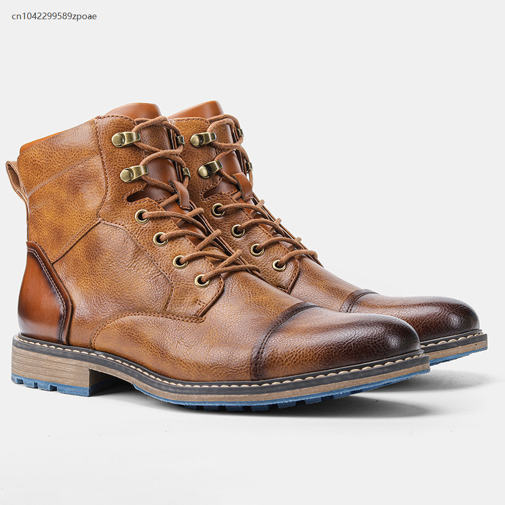 Men's Leather Boots Single Boo – Cosplay Prop Works recenzja i cena