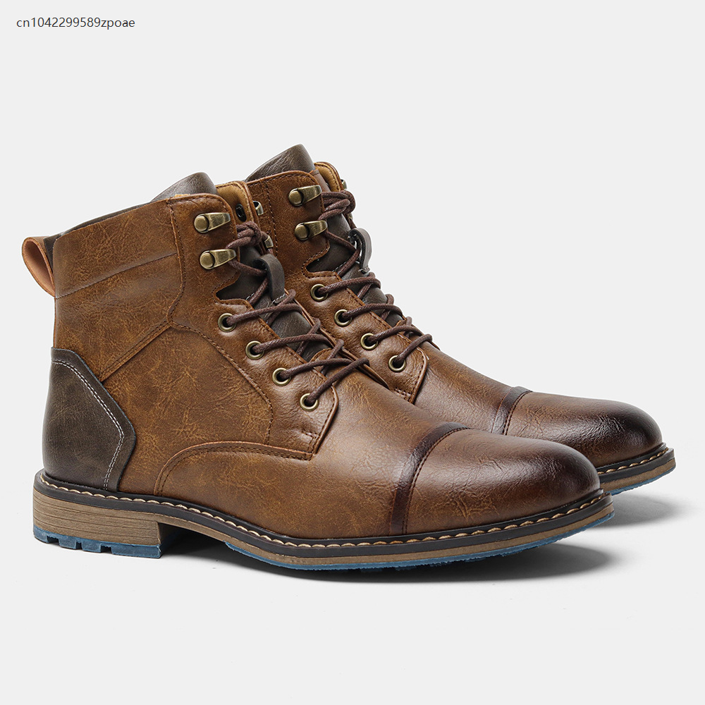 Men's Leather Boots Single Boo – Cosplay Prop Works recenzja i cena