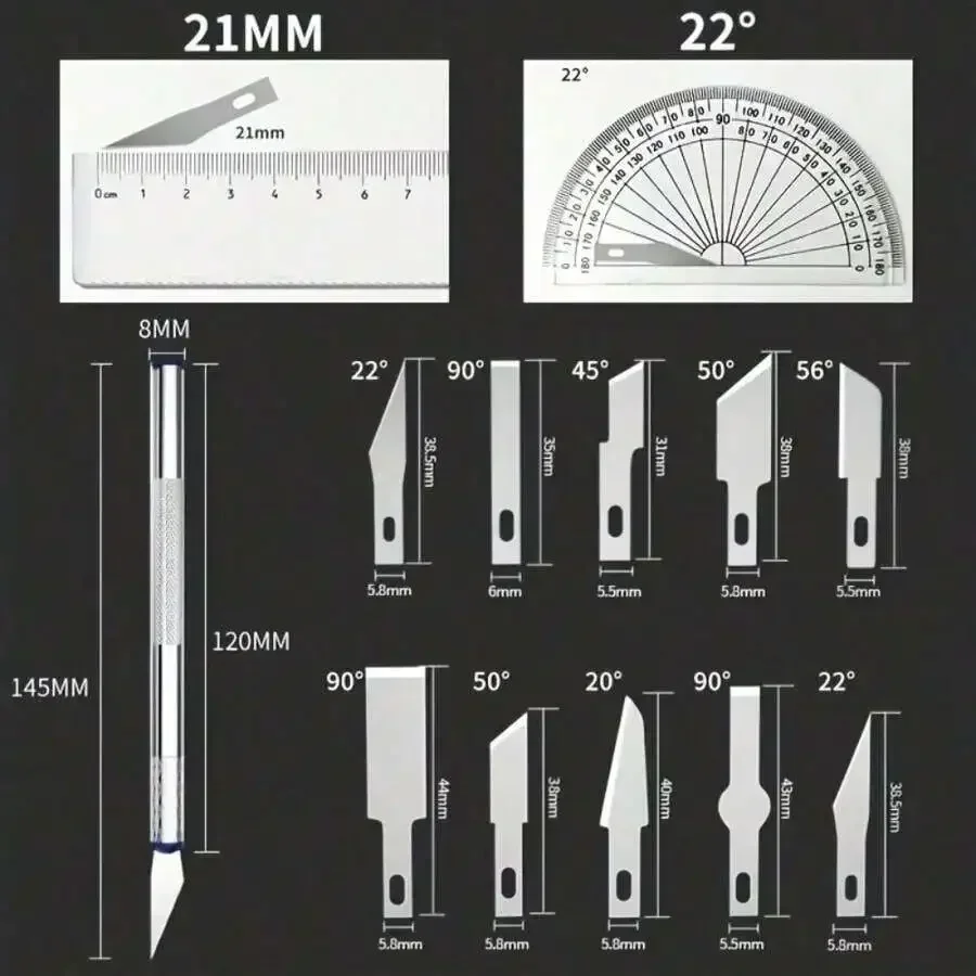 13pcs Precision Craft Knife Se – Craft Knife Set recenzja i cena
