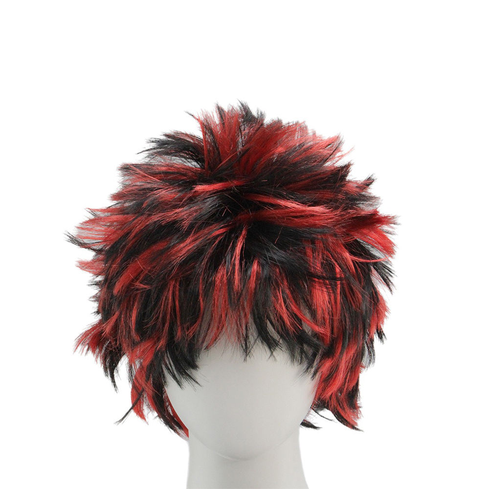 Black Red Afro Wig 11inch Butt – Wig Fiber Net recenzja i cena