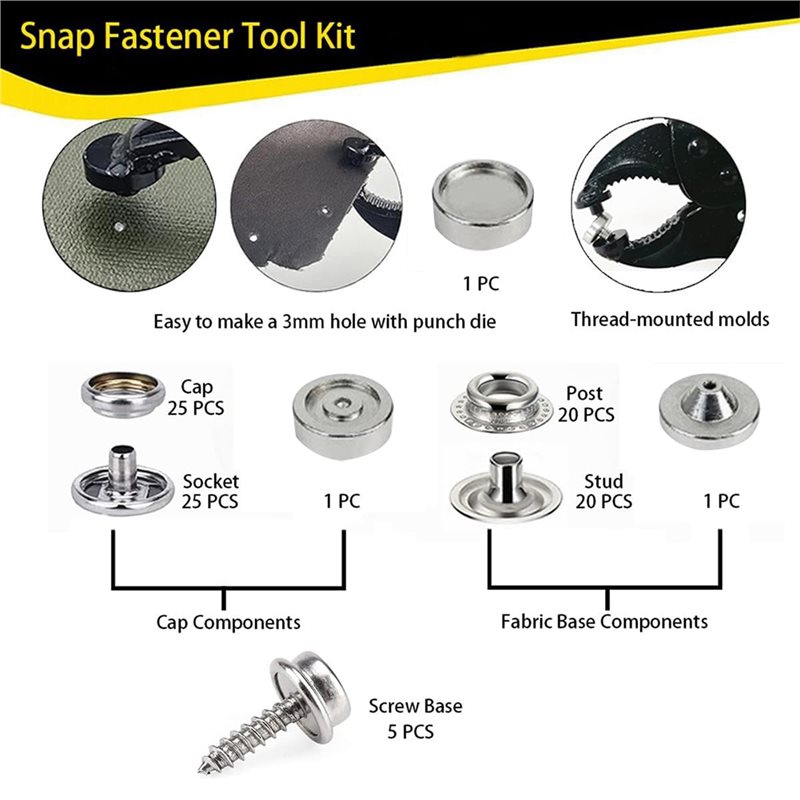 【Big Deal】Heavy Duty Snap Fast – Snap Plier Setter recenzja i cena
