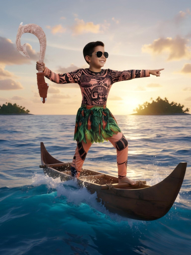 Summer Moana Maui Kids Boys Co – Cosplay Prop Patterns recenzja i cena