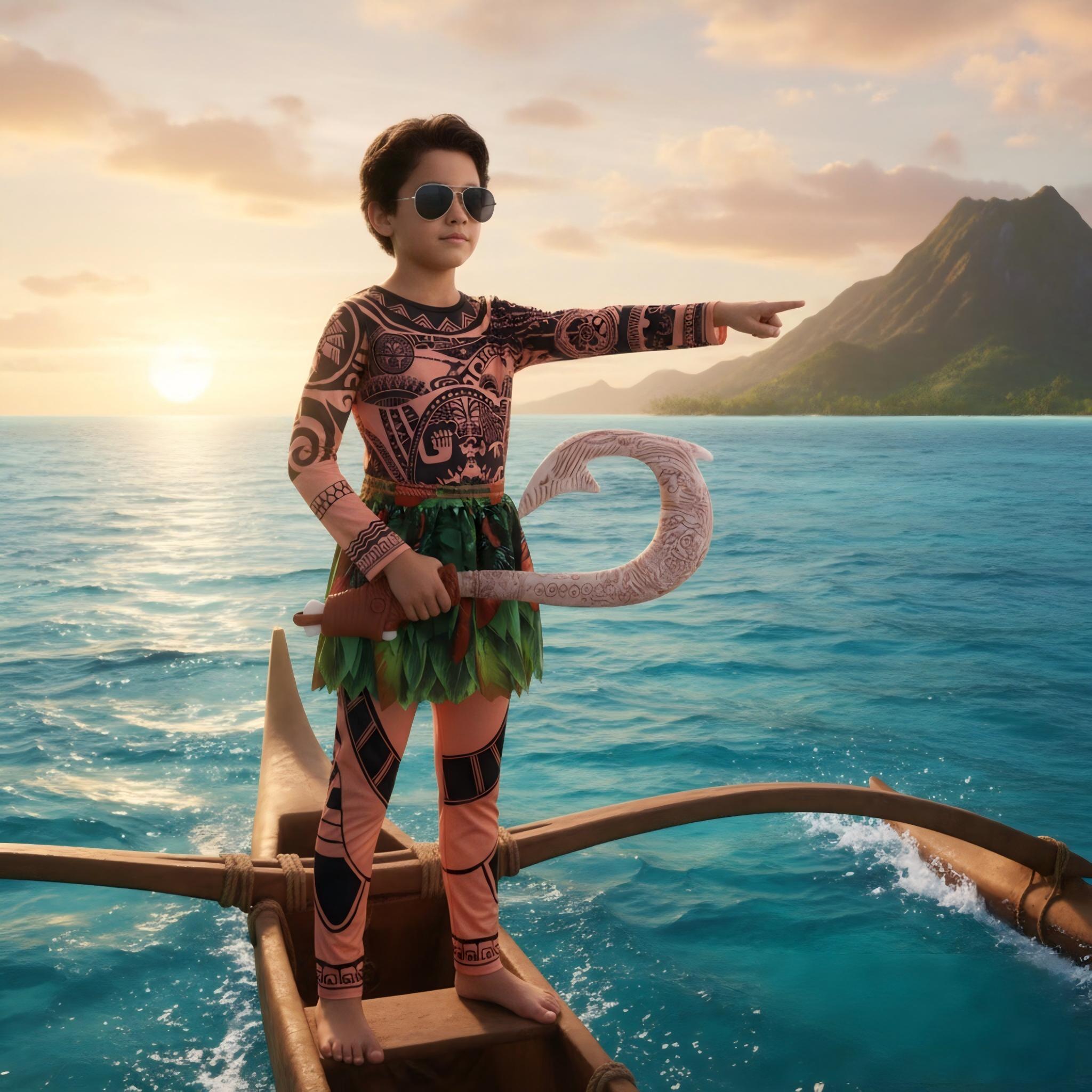 Summer Moana Maui Kids Boys Co – Cosplay Prop Patterns recenzja i cena