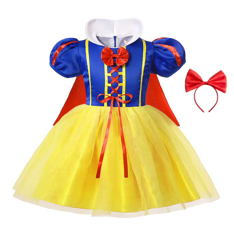 Snow White Princess Dress Kids – Cosplay Prop Bow recenzja i cena
