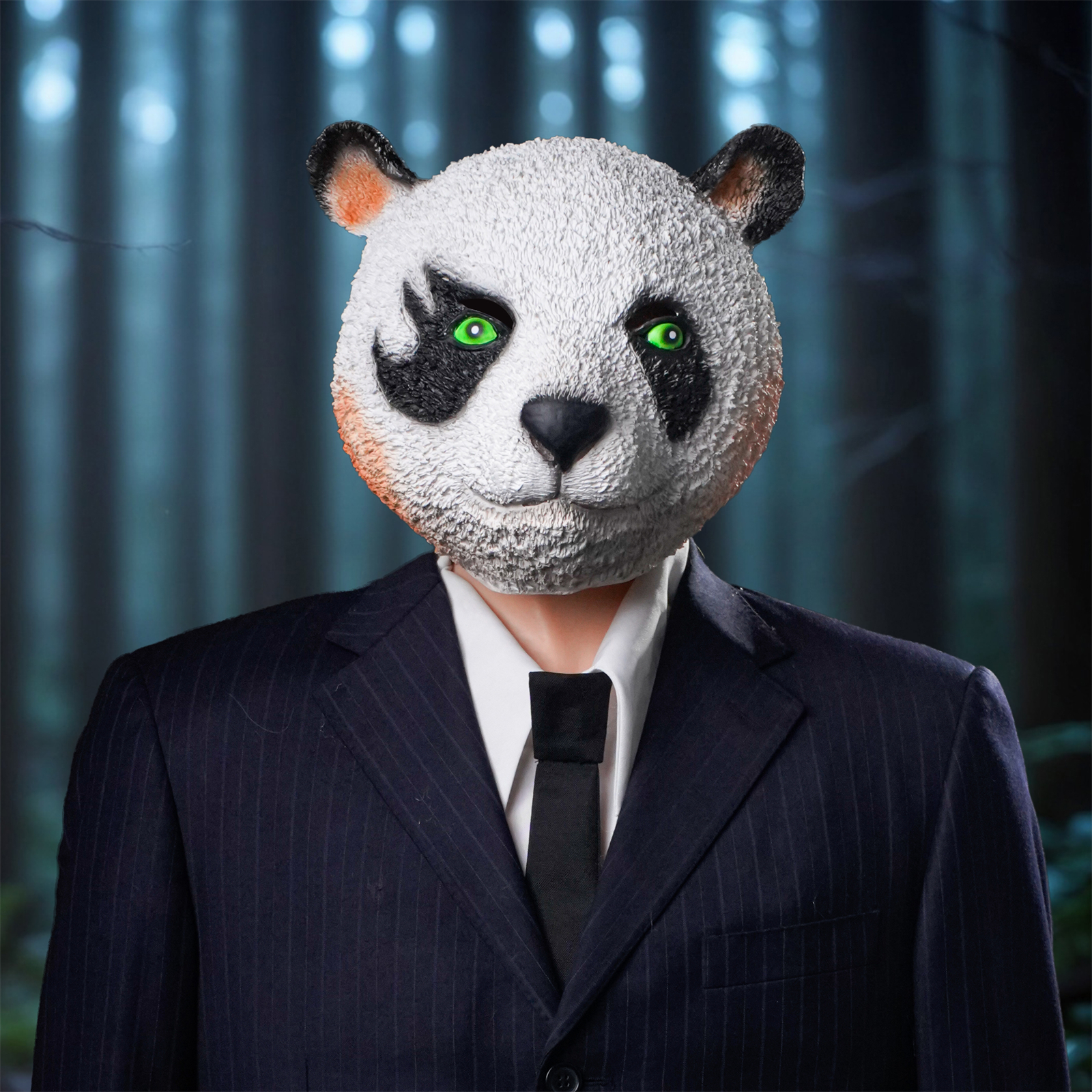 Panda Latex Mask - Movie-Grade – Cosplay Prop Paint recenzja i cena