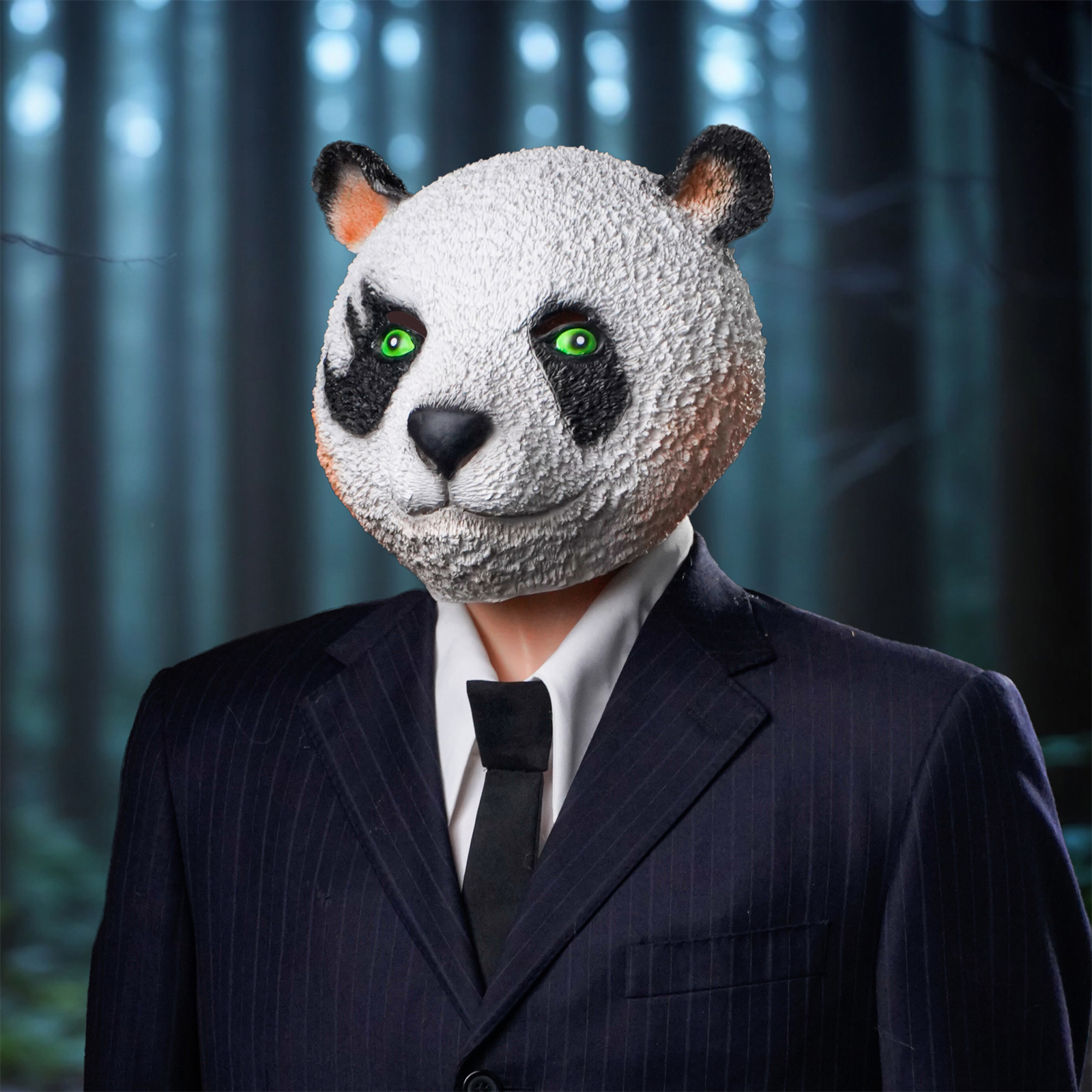 Panda Latex Mask - Movie-Grade – Cosplay Prop Paint recenzja i cena