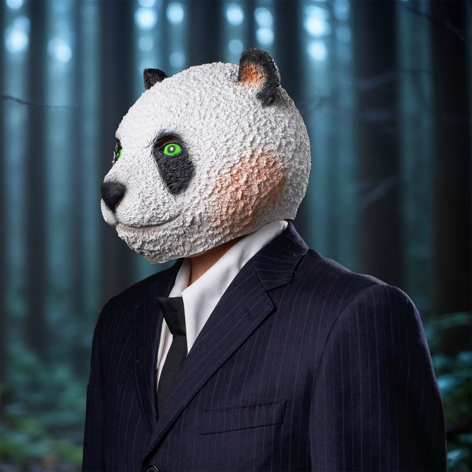 Panda Latex Mask - Movie-Grade – Cosplay Prop Paint recenzja i cena