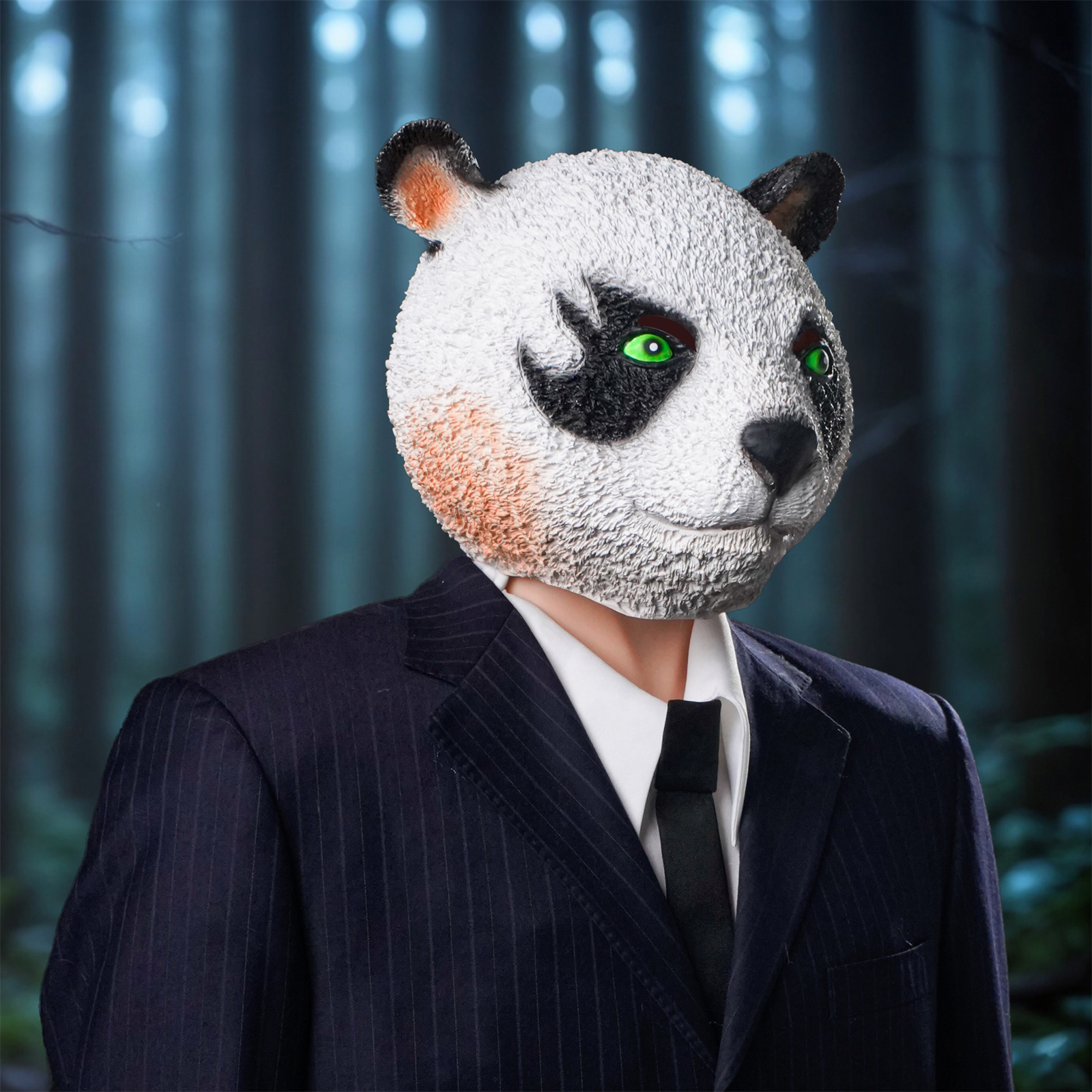 Panda Latex Mask - Movie-Grade – Cosplay Prop Paint recenzja i cena