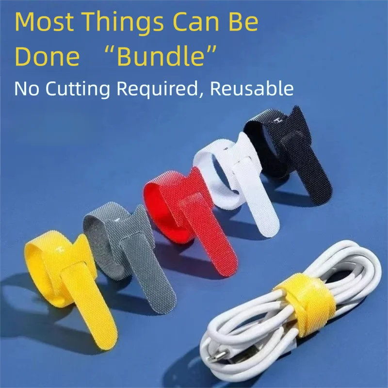 Cut-Free Reusable Cable Organi – Velcro Hook Loop recenzja i cena