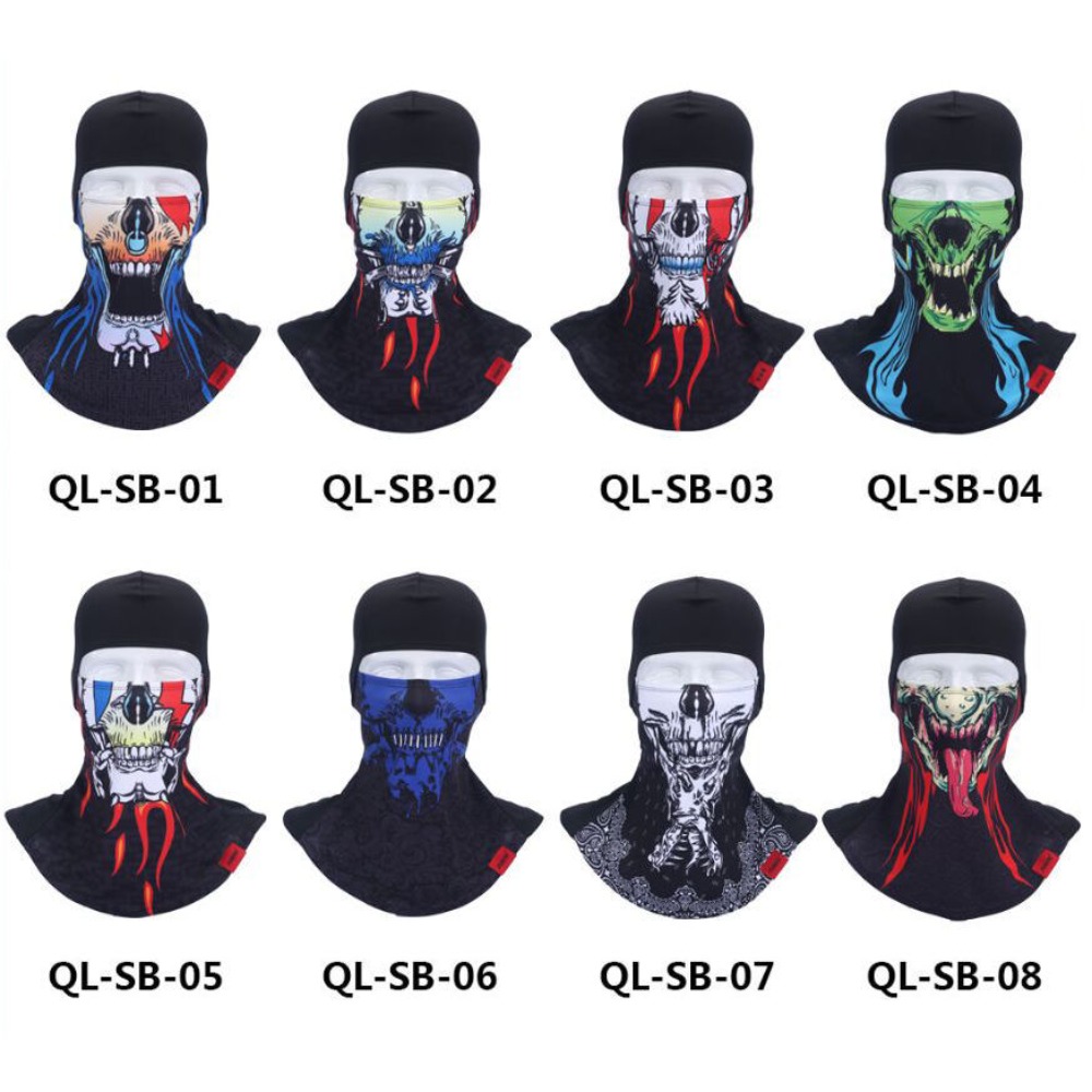 3D Hand Paint Devil Balaclava  – Cosplay Prop Paint recenzja i cena