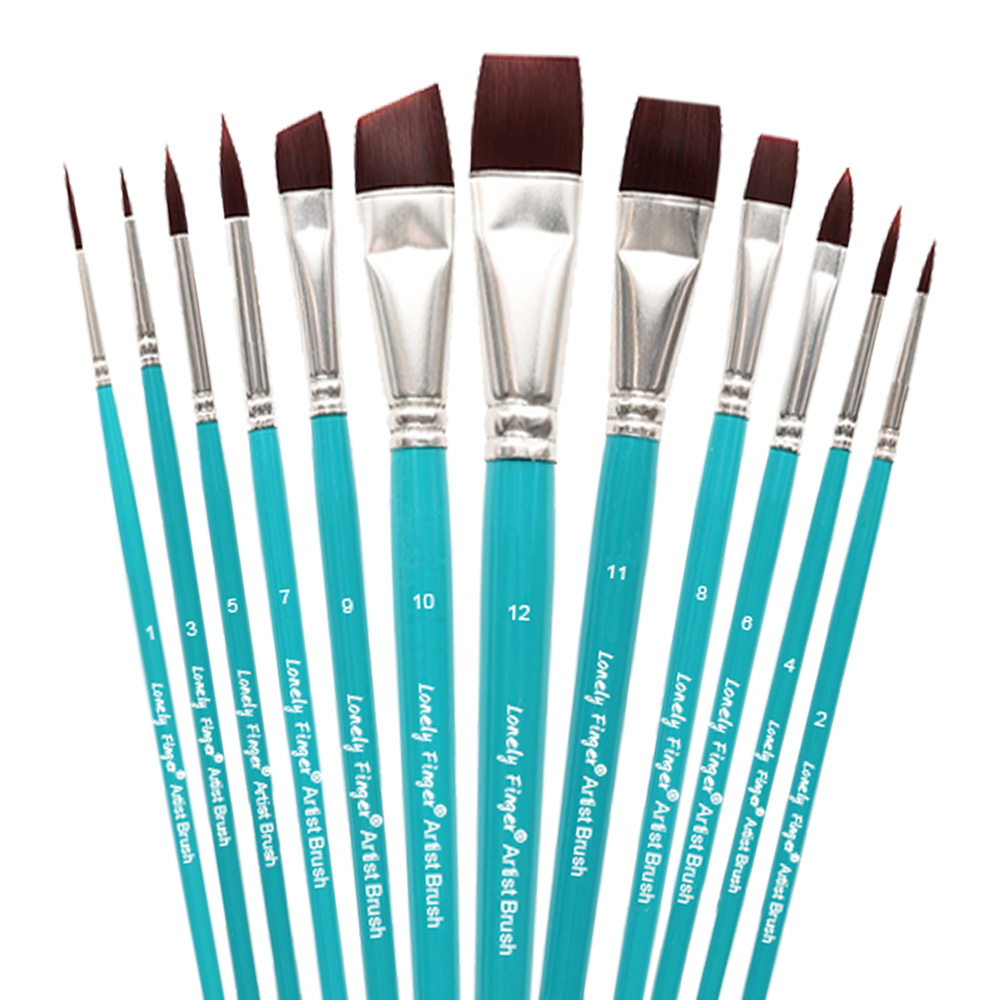 Face Paint Brushes, 12/24PCS A – Cosplay Prop Paint recenzja i cena