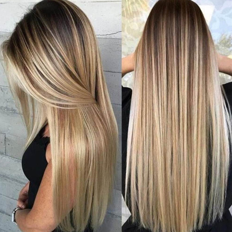72cm Women Long Straight Wig W – Wig Fiber Net recenzja i cena