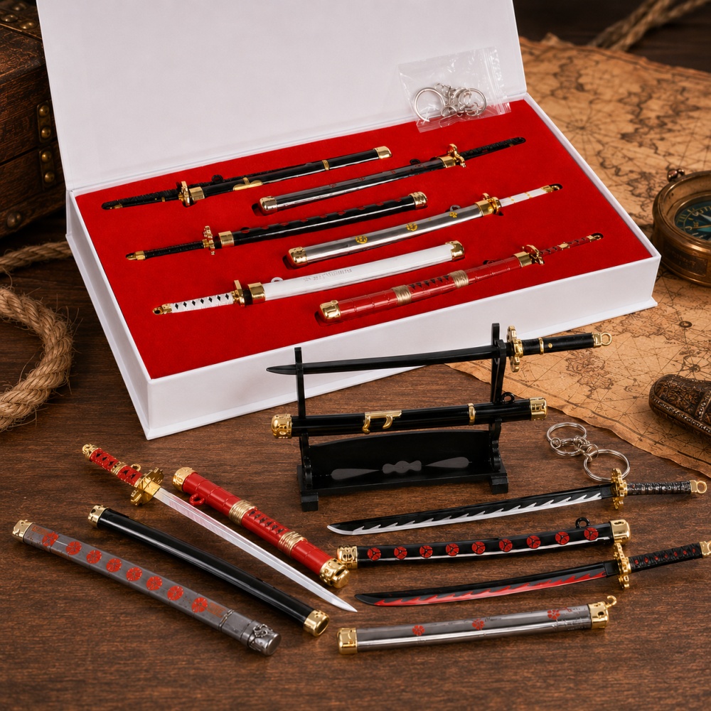 Anime One Piece Zoro Sword Key – Cosplay Prop Katana recenzja i cena
