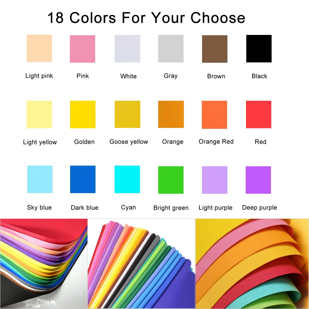 1/18Pcs Colorful EVA Foam Shee – Cosplay Prop Foam recenzja i cena