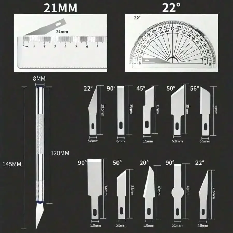 13pcs Precision Craft Knife Se – Craft Knife Set recenzja i cena