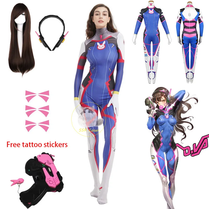 Dva Cosplay Costume Bodysuit Z – Dva Cosplay Prop recenzja i cena