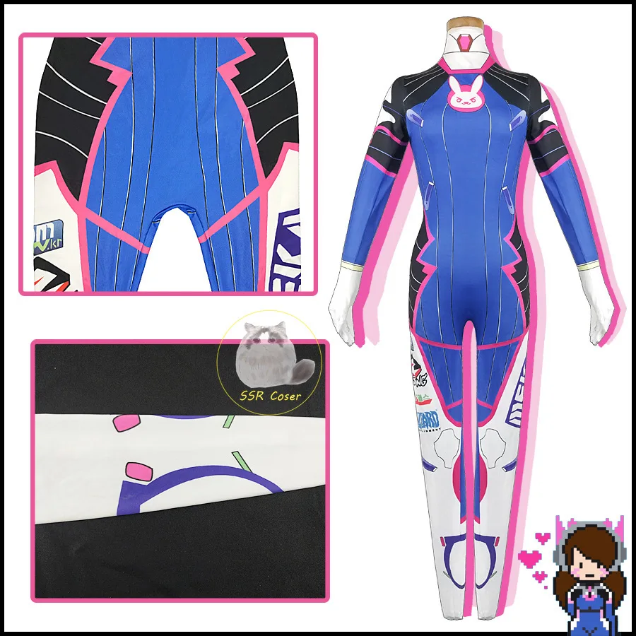 Dva Cosplay Costume Bodysuit Z – Dva Cosplay Prop recenzja i cena