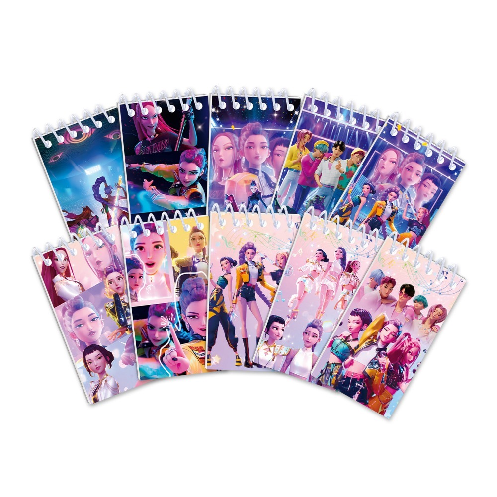10PCS Anime Girls Group K-pop  – Cosplay Prop Patterns recenzja i cena