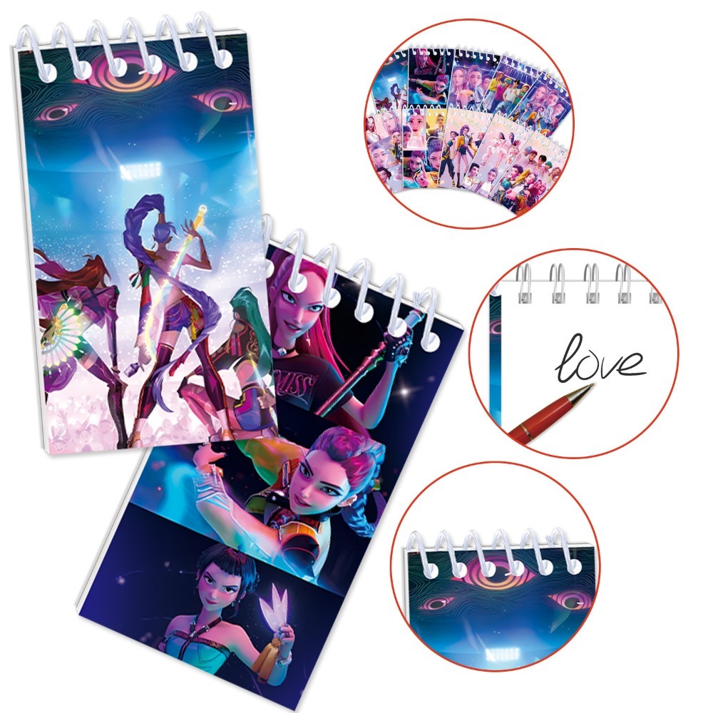 10PCS Anime Girls Group K-pop  – Cosplay Prop Patterns recenzja i cena