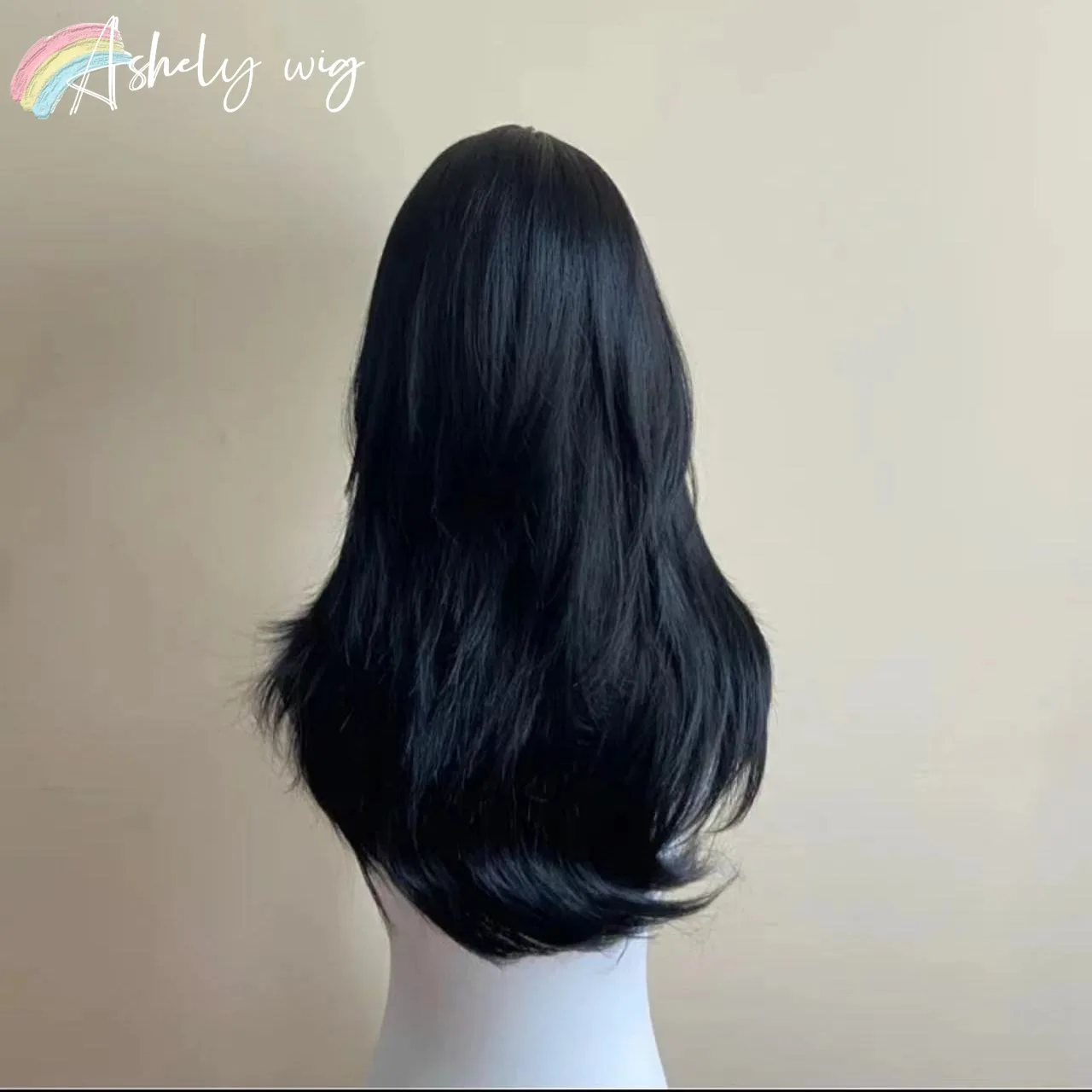 Ashely Black Wig Female Headba – Wig Fiber Net recenzja i cena