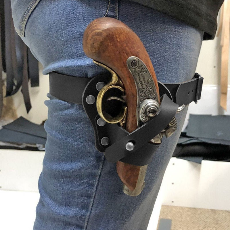 Mini Pistol Derringer Leg Gart – Cosplay Prop Pistol recenzja i cena