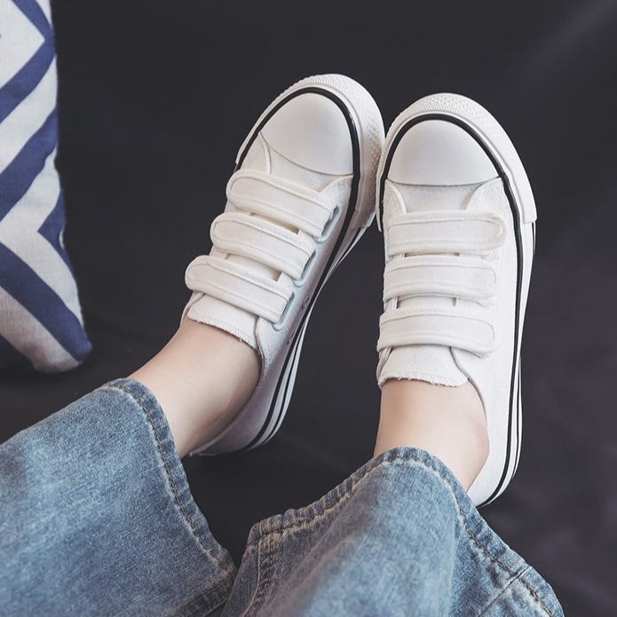 New style Velcro low-top white – Velcro Hook Loop recenzja i cena