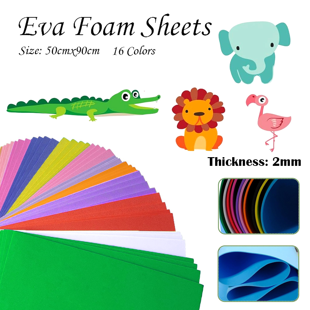 16 Colors Colorful EVA Foam Sh – Cosplay Prop Foam recenzja i cena