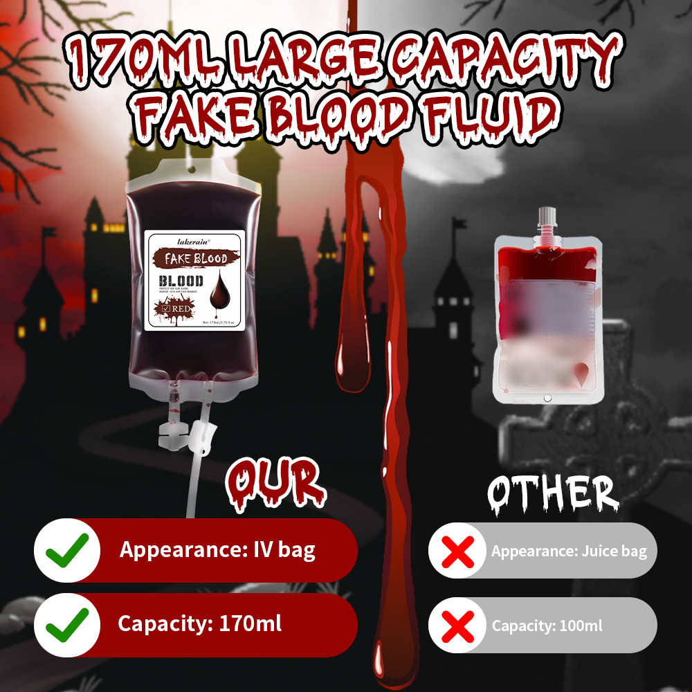 Lakerain Fake Blood 170ML Hall – Cosplay Prop Paint recenzja i cena
