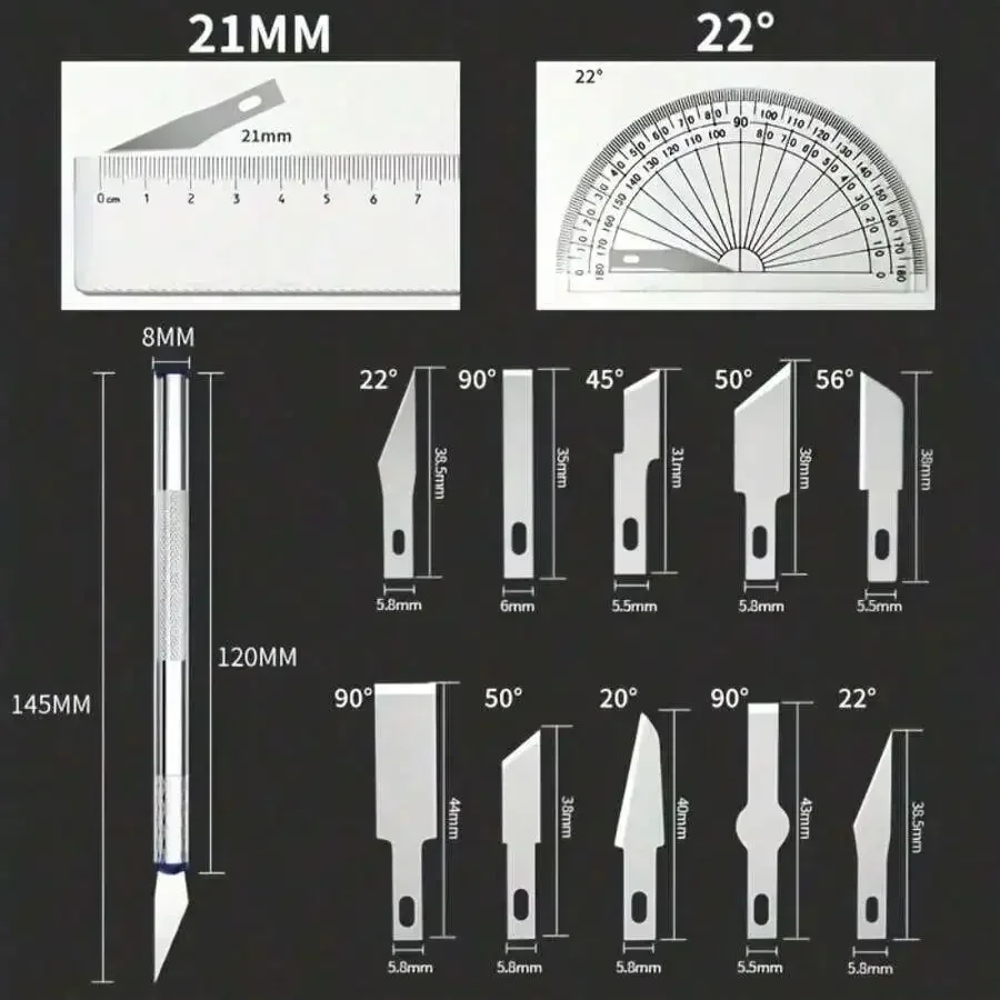 13pcs Precision Craft Knife Se – Craft Knife Set recenzja i cena