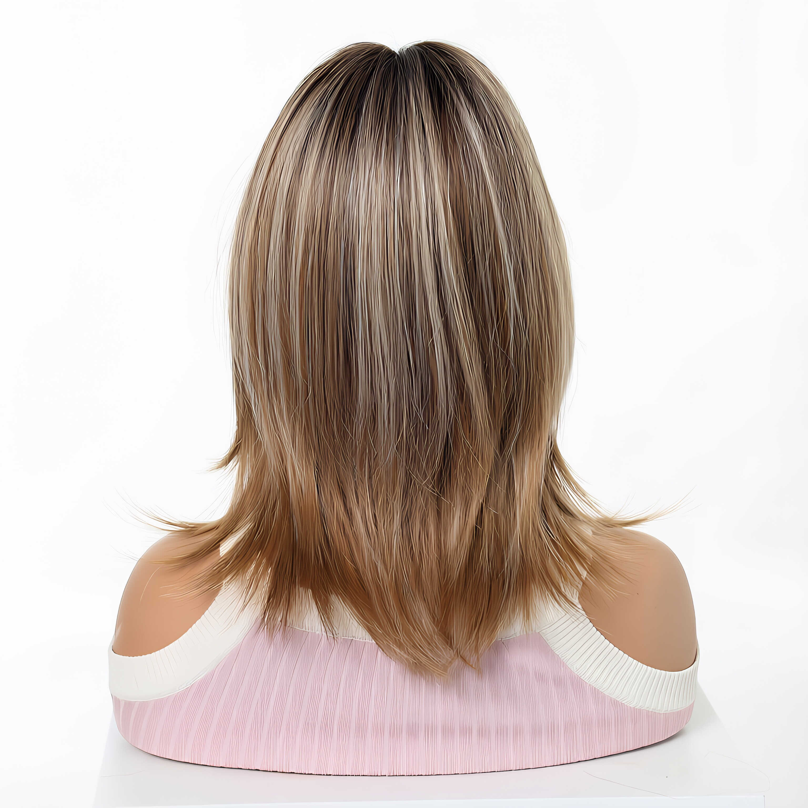 Daily light brown wig, headban – Wig Fiber Net recenzja i cena