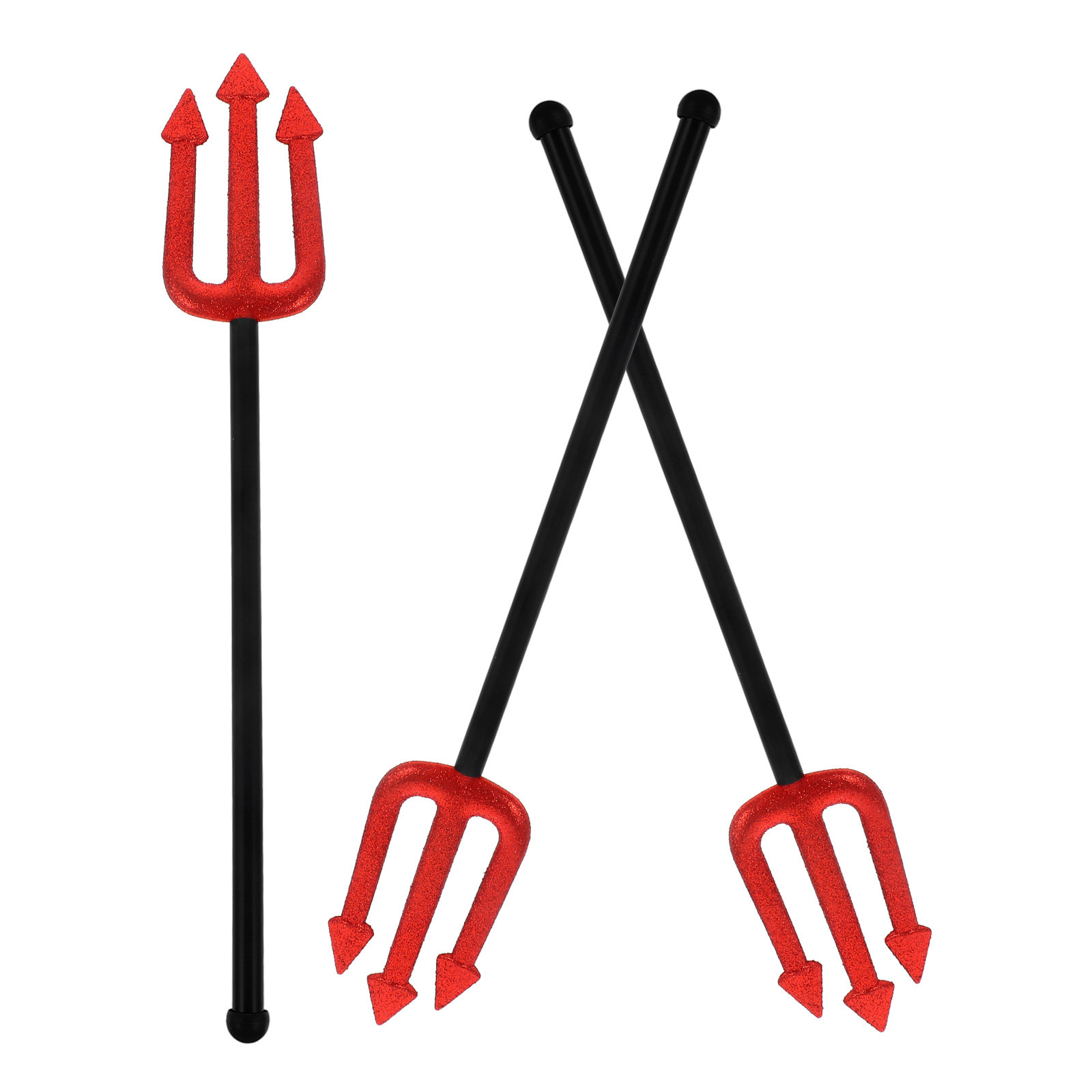 3Pcs Devil Cosplay Pitch Fork  – Detachable Cosplay Prop recenzja i cena
