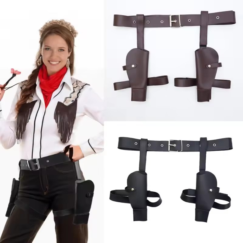 Adult Vintage PU Leather Waist – Cosplay Prop Pistol recenzja i cena