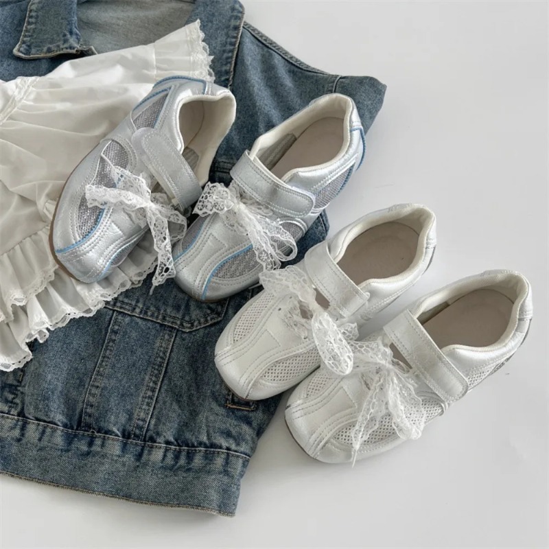 Women Casual Shoes Silver Retr – Velcro Hook Loop recenzja i cena