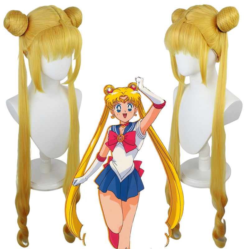 Anime Sailor Moon Cosplay Wig  – Wig Fiber Net recenzja i cena