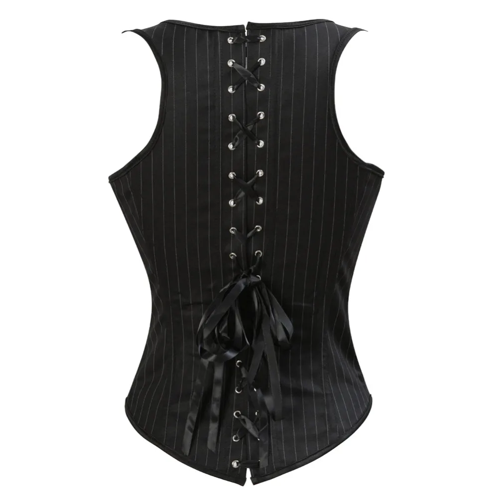 Women's Gothic Jacquard Underb – Boning Corset Steel recenzja i cena